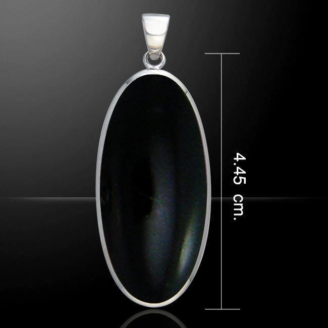 Oval Cabochon Silver Pendant TPD110