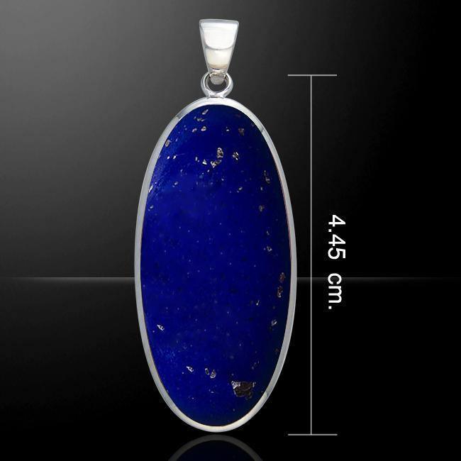Oval Cabochon Silver Pendant TPD110