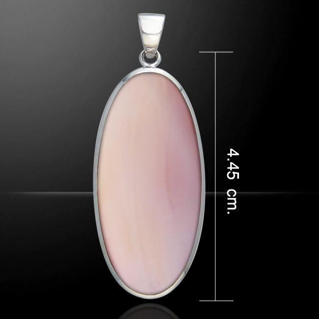 Oval Cabochon Silver Pendant TPD110