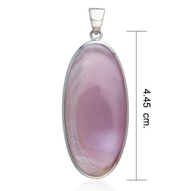 Oval Cabochon Silver Pendant TPD110
