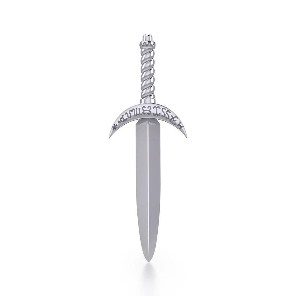 Athame By Oberon Zell Sterling Silver Pendant TPD1119