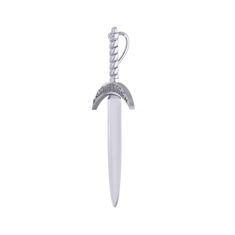 Athame By Oberon Zell Sterling Silver Pendant TPD1119