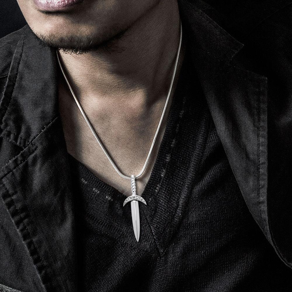 Athame By Oberon Zell Sterling Silver Pendant TPD1119