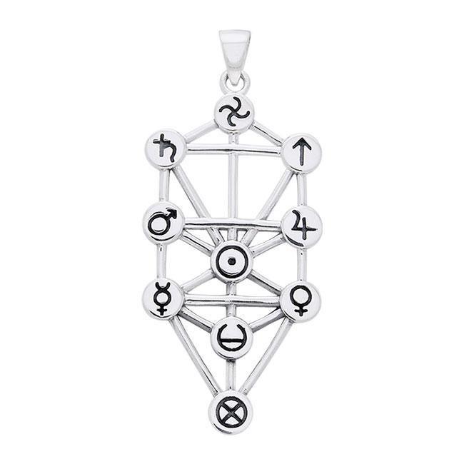 Tree Of Life by Oberon Zell Sterling Silver Pendant TPD1120