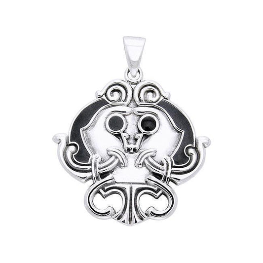 Wear your marvelous treasure ~ Viking Borre Sterling Silver Pendant Jewelry TPD1130