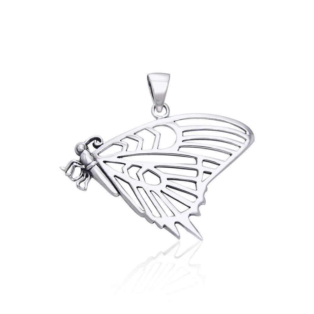 Silver Butterfly Pendant TPD1149
