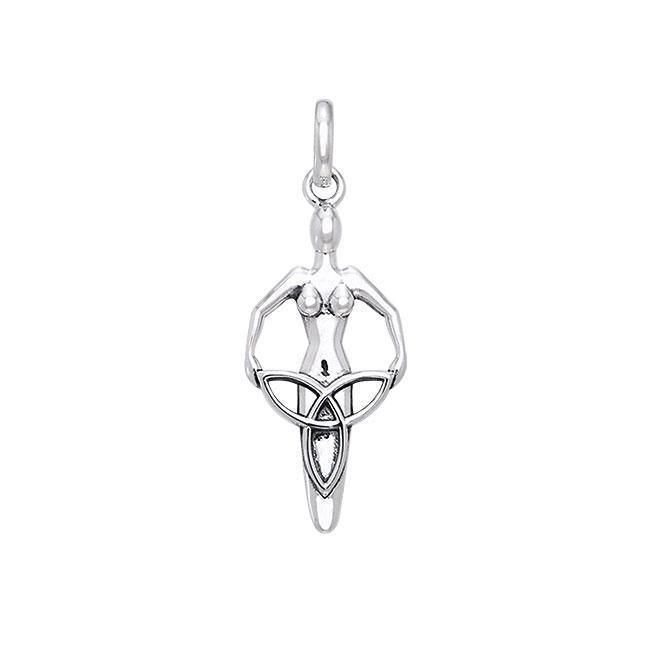 Danu Goddess Sterling Silver Pendant TPD1199