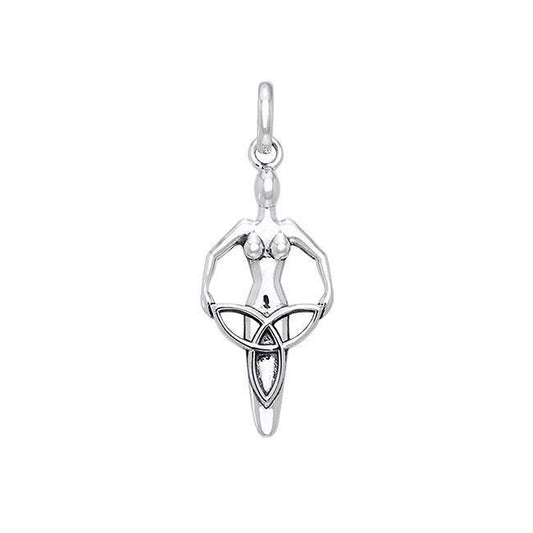 Danu Goddess Sterling Silver Pendant TPD1199