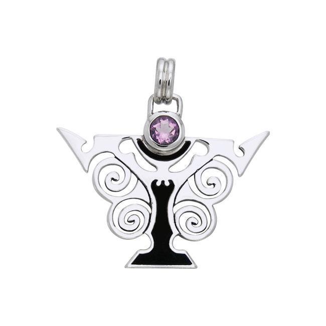 Viking Borre Sterling Silver Pendant TPD1208
