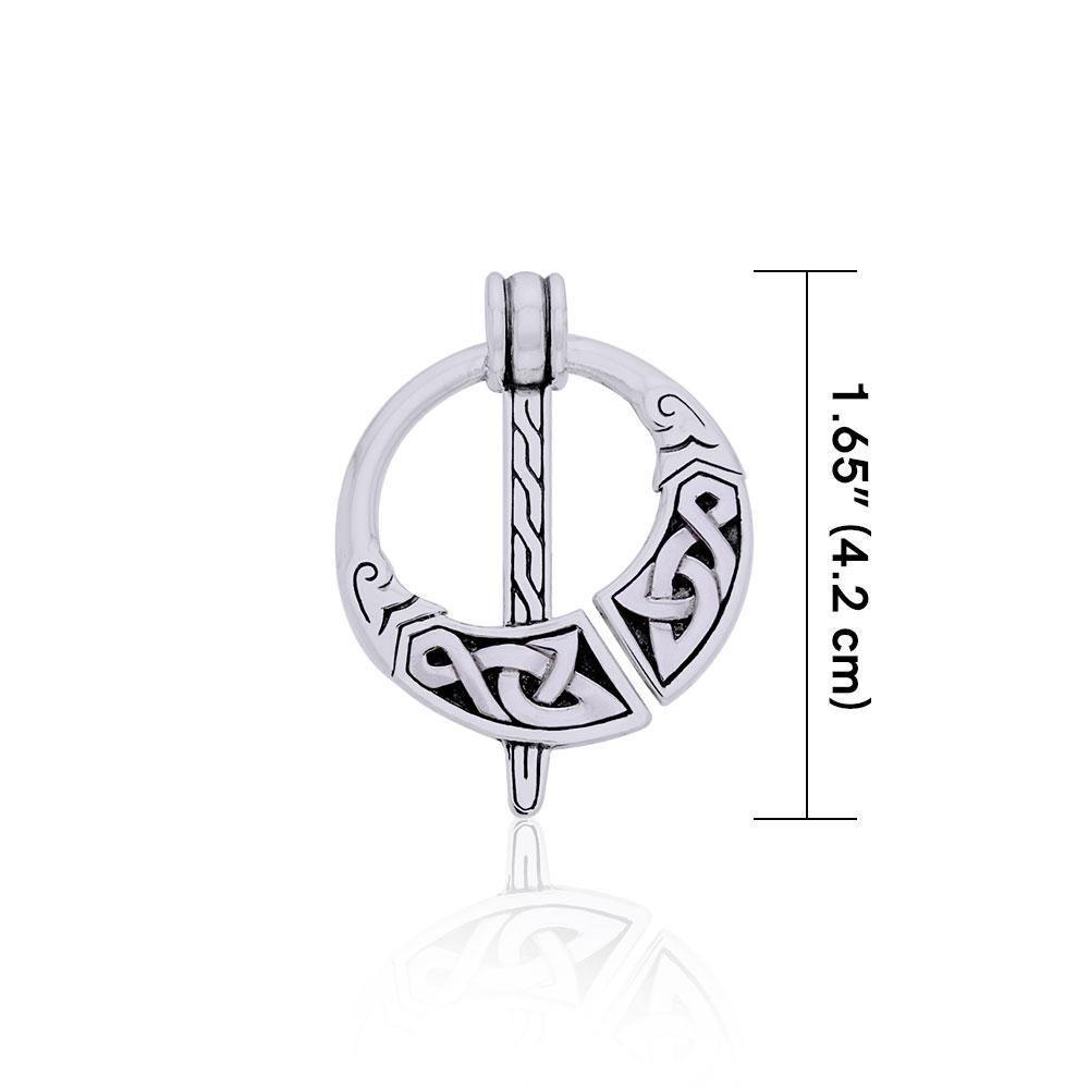 Danu Celtic Brooch Pendant TPD1233