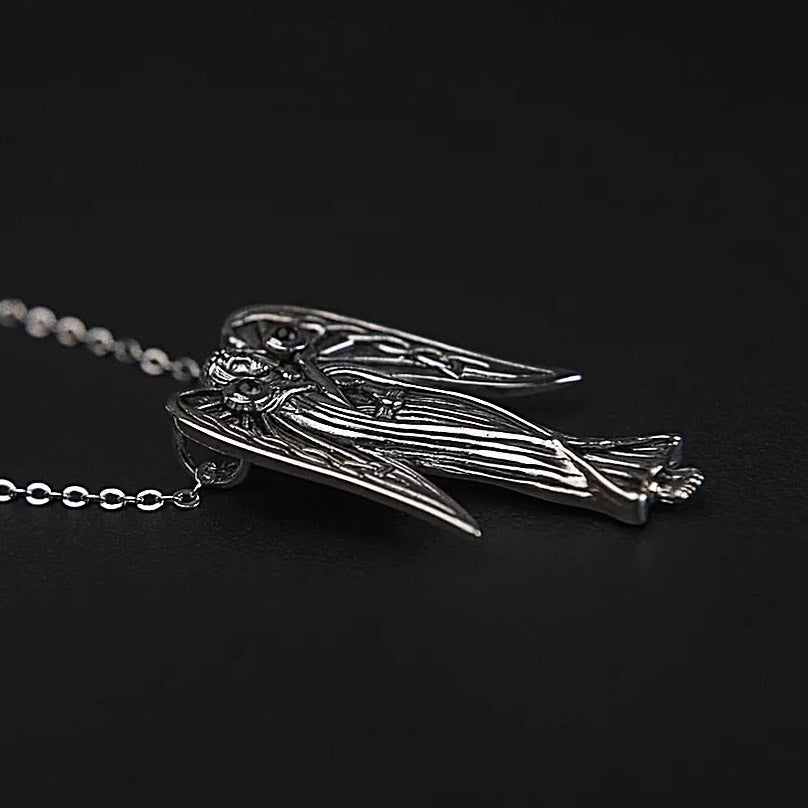 Inspirational Angel Silver Pendant TPD124