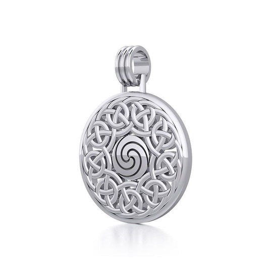Celtic Knotwork Triskelion Pendant TPD1315