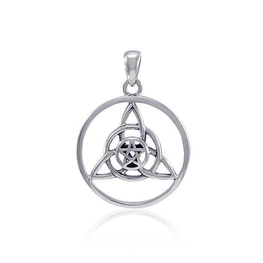 Celtic Trinity The Star Silver Pendant TPD133