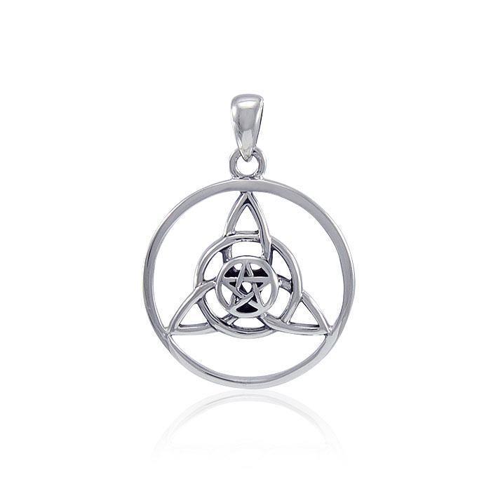 Celtic Trinity The Star Silver Pendant TPD133