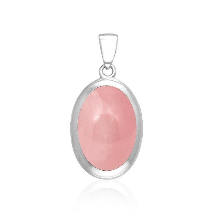 Oval Cabochon Silver Pendant TPD138