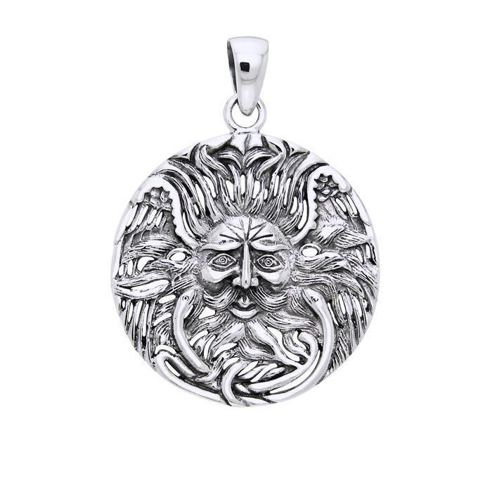 Belenos Celtic Sun God Silver Pendant TPD1581