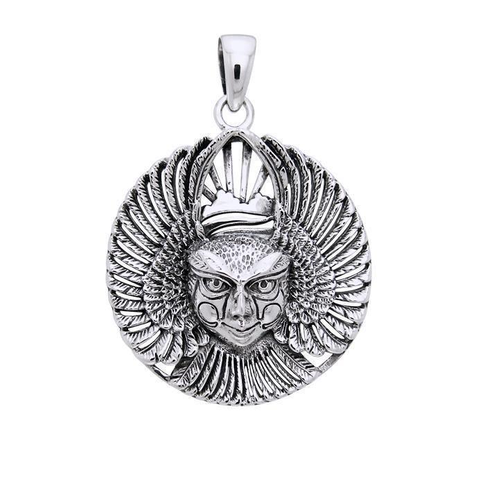 Ariel The Bird Goddess Silver Pendant TPD1582