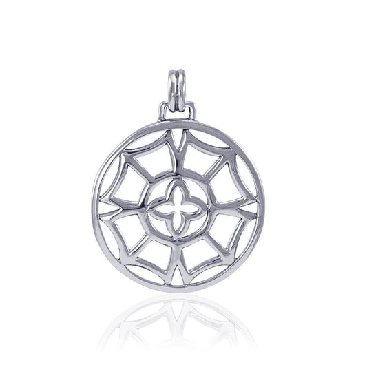 Viking Symbol Sterling Silver Pendant TPD1656