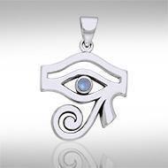 Eye of Horus Gemstone Pendant TPD1717