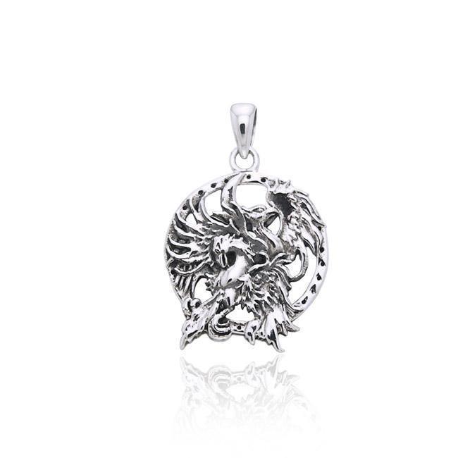 Jody Bergsma Phoenix Silver Pendant TPD1874