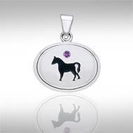 Arabian Silhouette Silver Pendant TPD2102