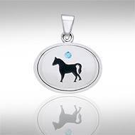 Arabian Silhouette Silver Pendant TPD2102