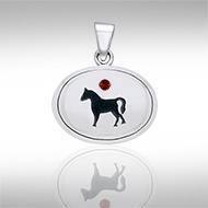 Arabian Silhouette Silver Pendant TPD2102
