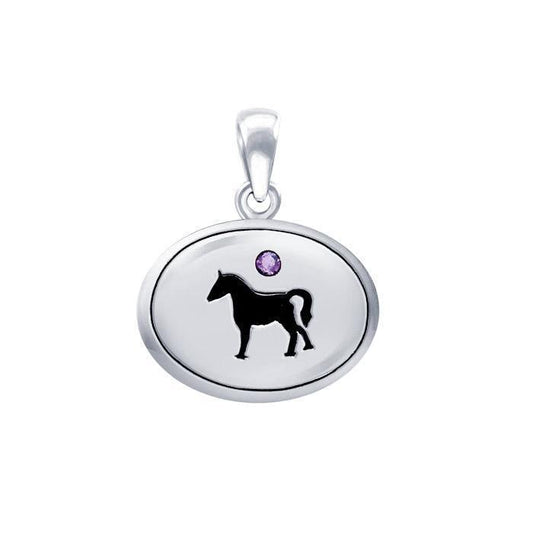 Arabian Silhouette Silver Pendant TPD2102