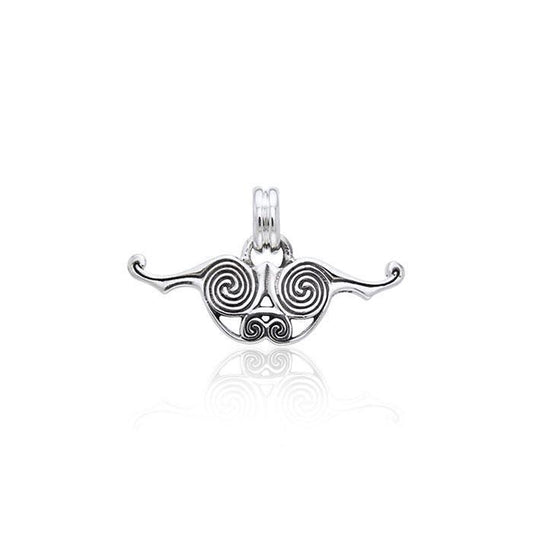 Celtic Spiral Silver Pendant TPD2330