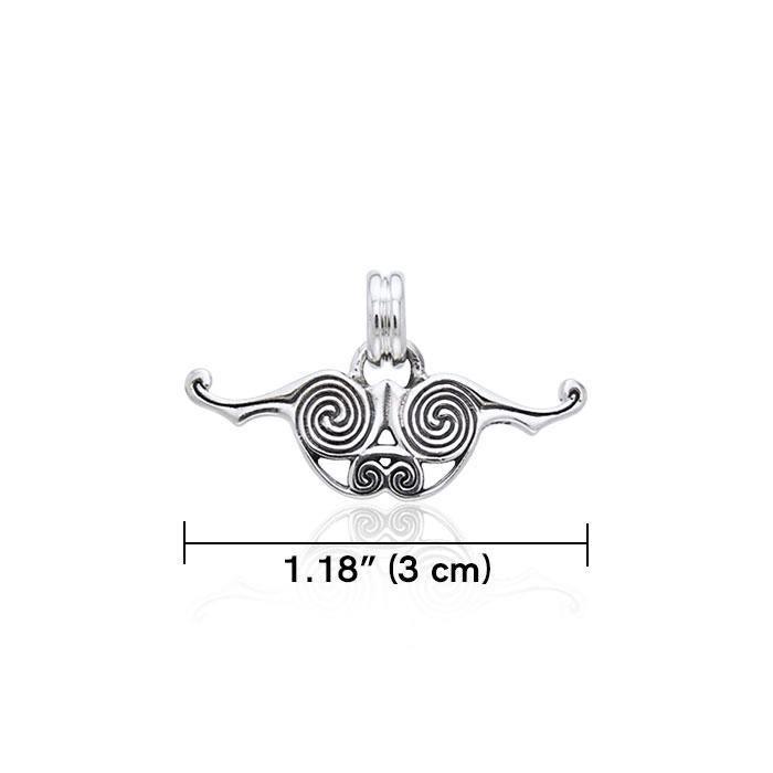 Celtic Spiral Silver Pendant TPD2330