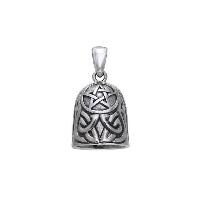 Celtic Knot Pentacle Bell Pendant TPD258