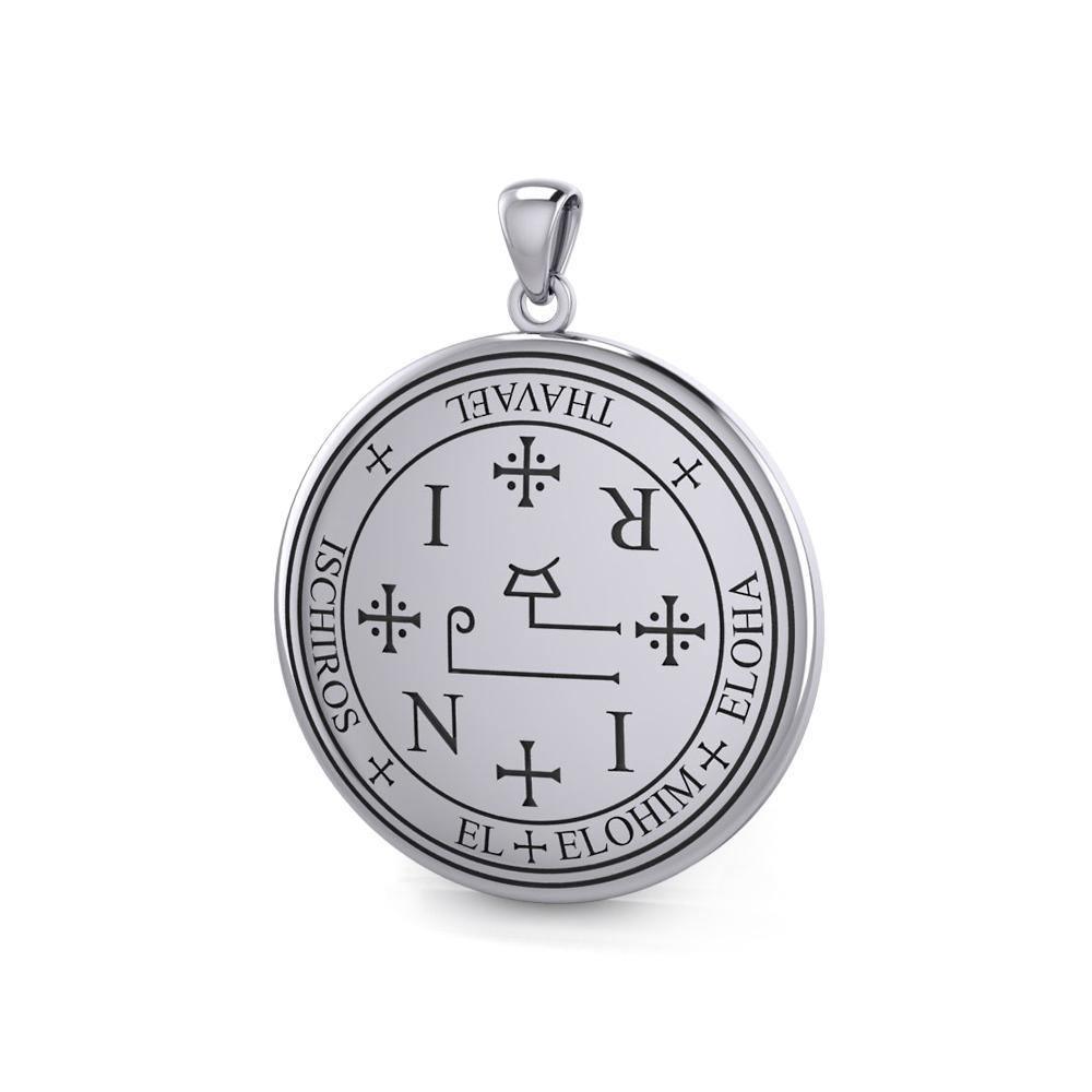 Sigil of the Archangel Thavael Sterling Silver Pendant BPD2822