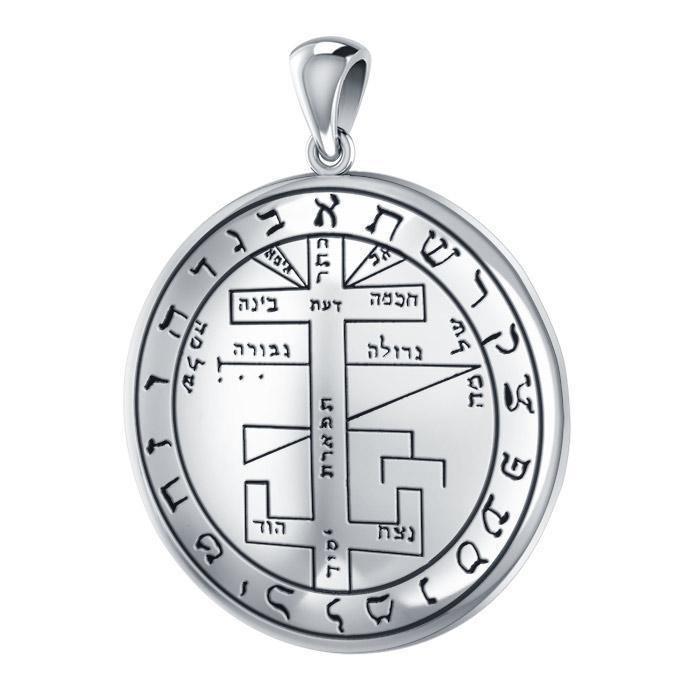 Silver Seal of Solomon Pendant TPD2837