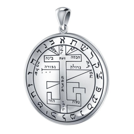 Silver Seal of Solomon Pendant TPD2837