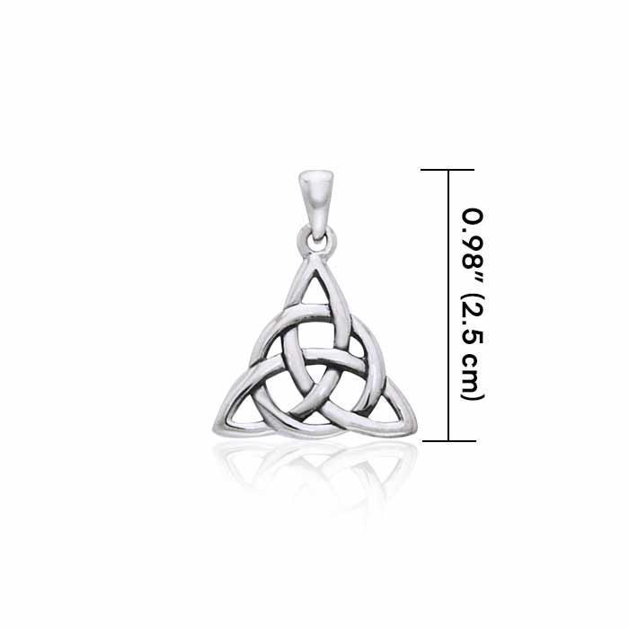 Celtic Triquetra Silver Pendant TPD3017