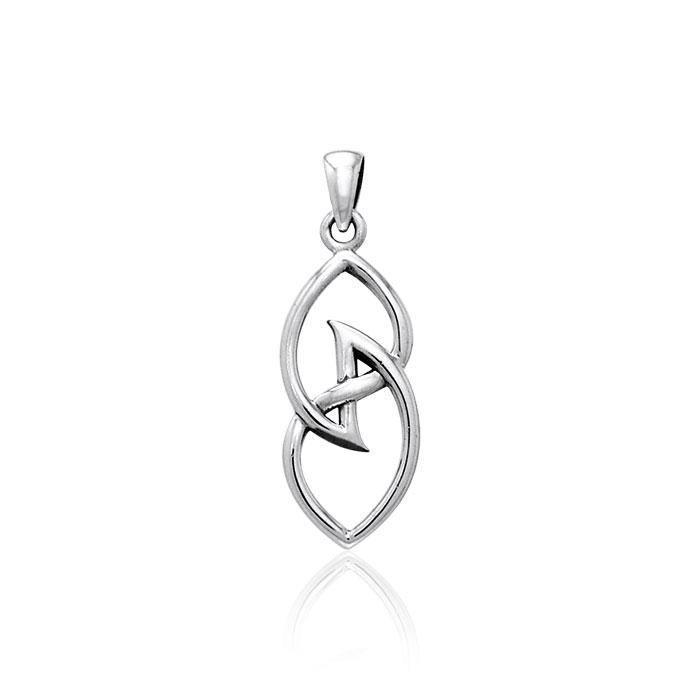The Celtic Knot Sterling Silver Pendant TPD3032