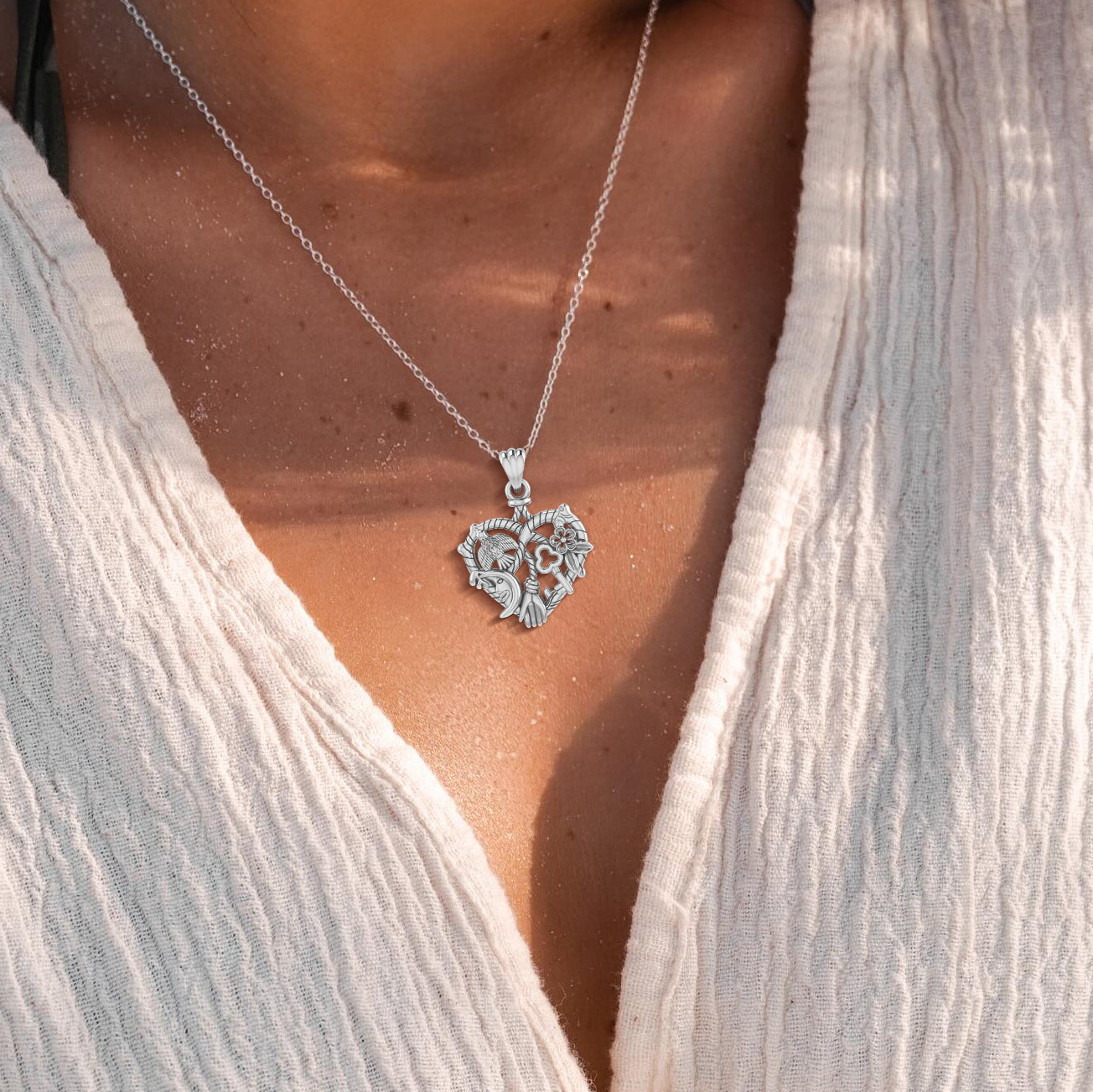 Cast your Cimaruta Witch Sterling Silver Pendant TPD3131