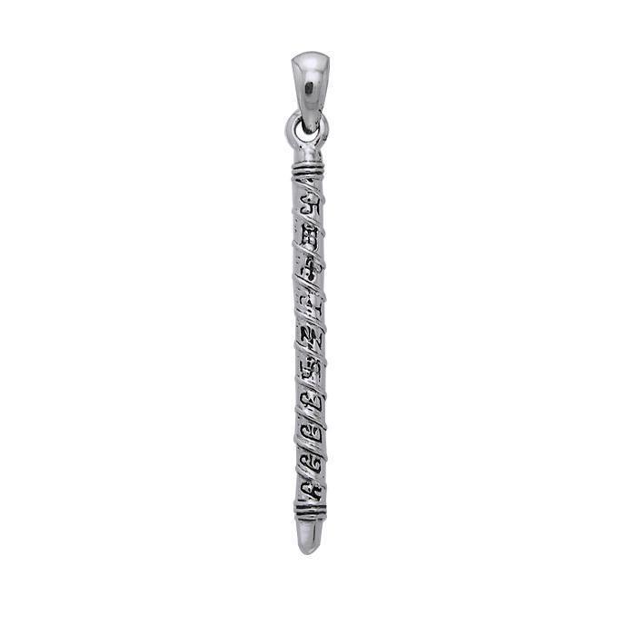 Magic Wand Silver Pendant by Oberon Zell TPD3175