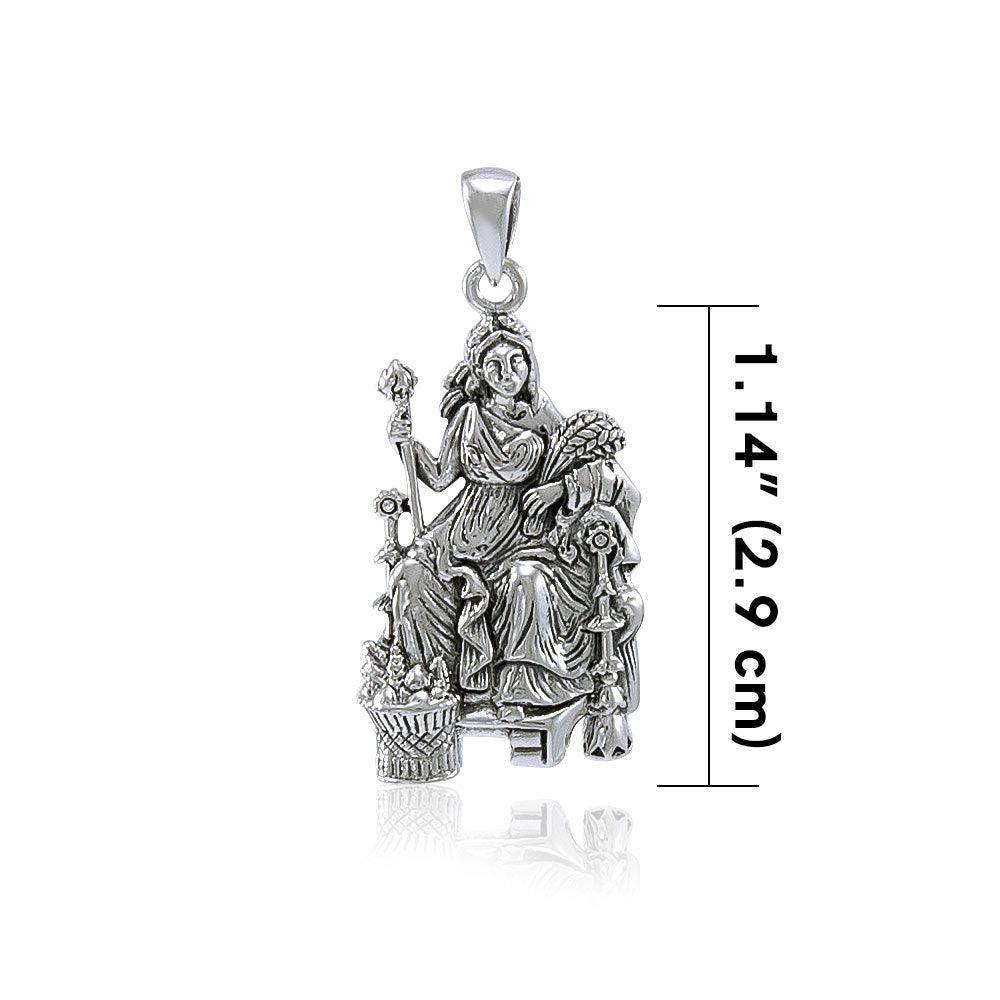 Demeter Silver Pendant TPD3177