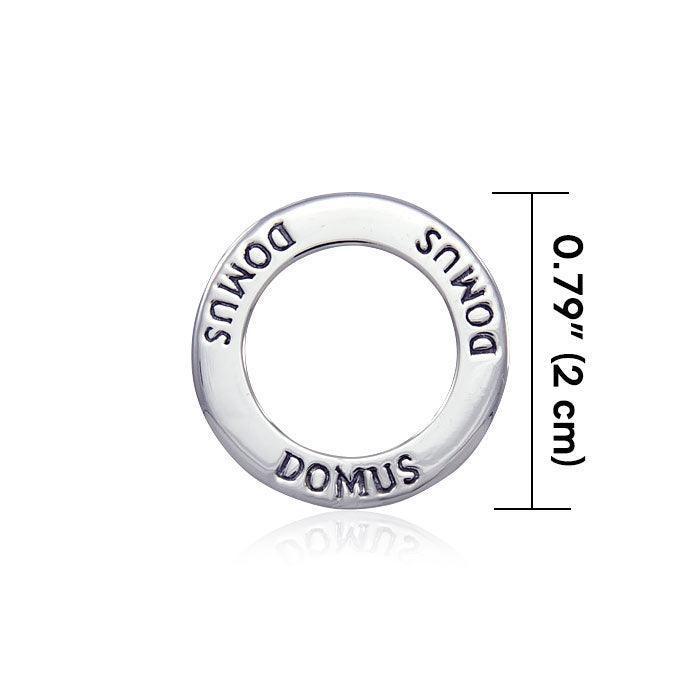 Domus Family Silver Ring Pendant TPD3252