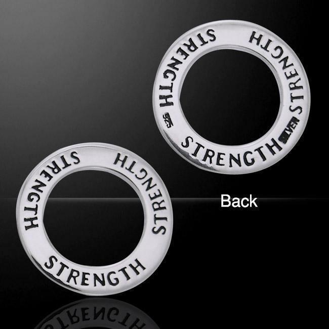 Strength Silver Ring Pendant TPD3253