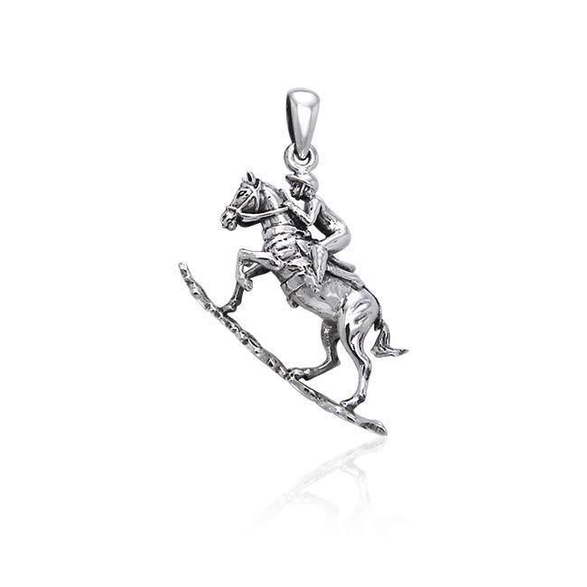 Tevis Cup Equestrian Pendant TPD3269