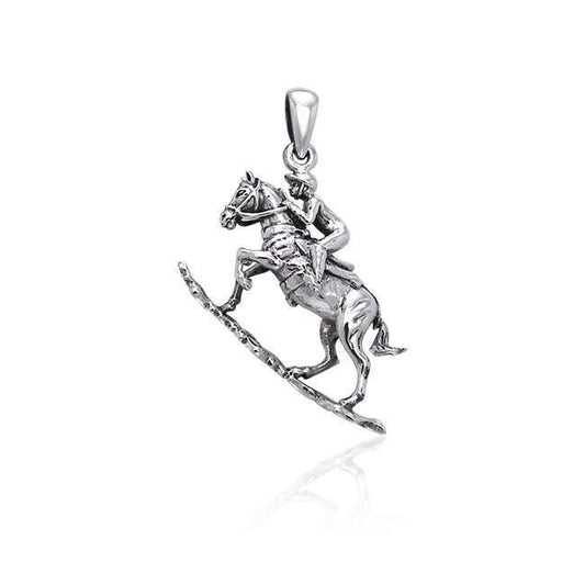 Tevis Cup Equestrian Pendant TPD3269
