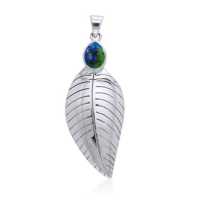 Leaf Sterling Silver Pendant TPD3274