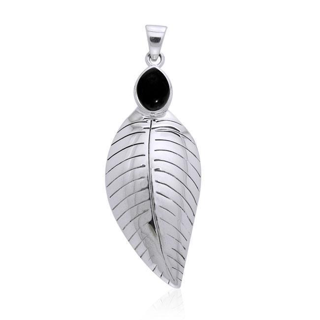 Leaf Sterling Silver Pendant TPD3274