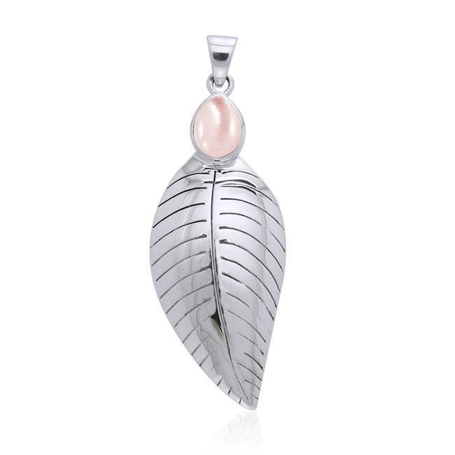 Leaf Sterling Silver Pendant TPD3274