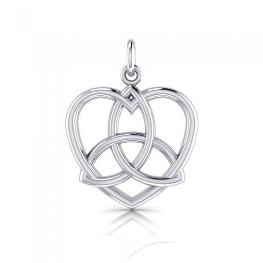 Trinity in Heart Pendant TPD3423