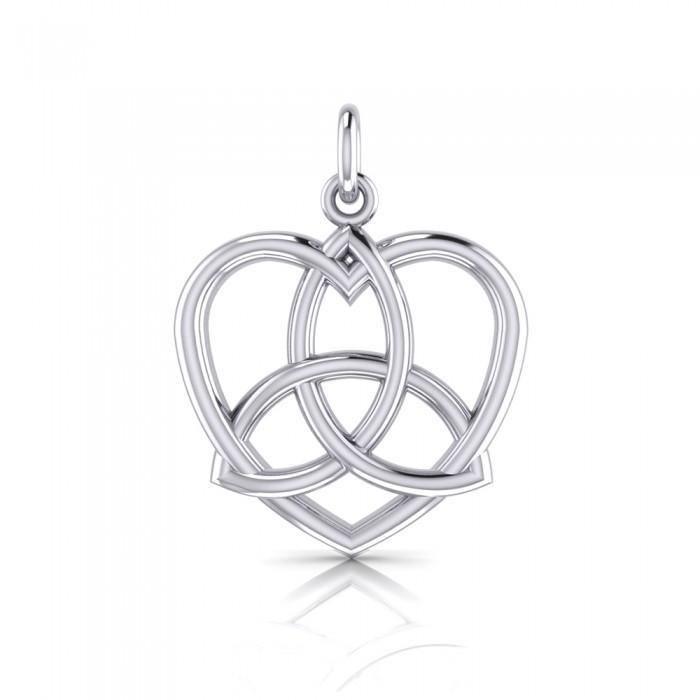 Trinity in Heart Pendant TPD3423