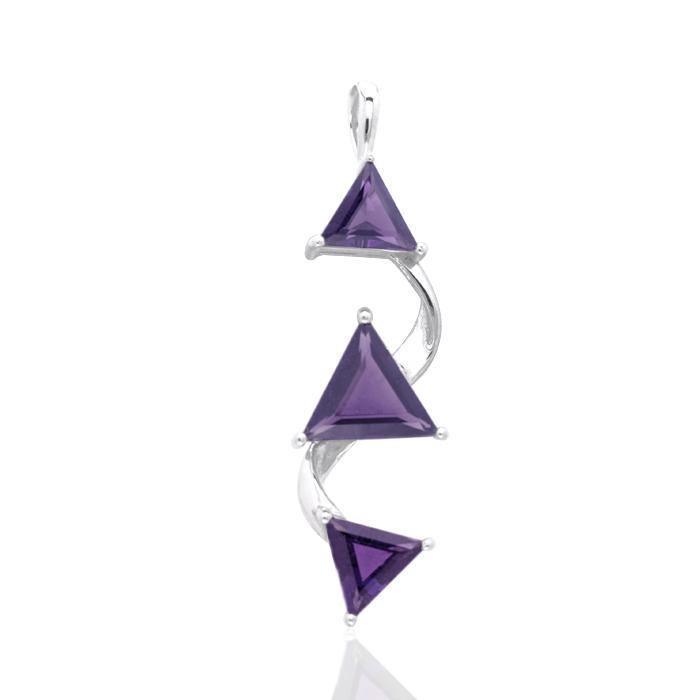 Elegant Birthstone TPD3472-Genuine Amethyst