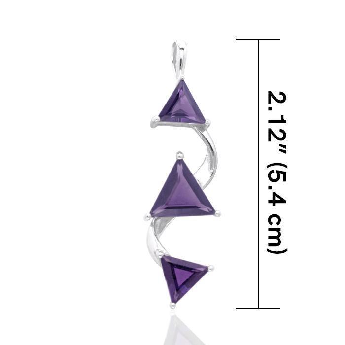 Elegant Birthstone TPD3472-Genuine Amethyst